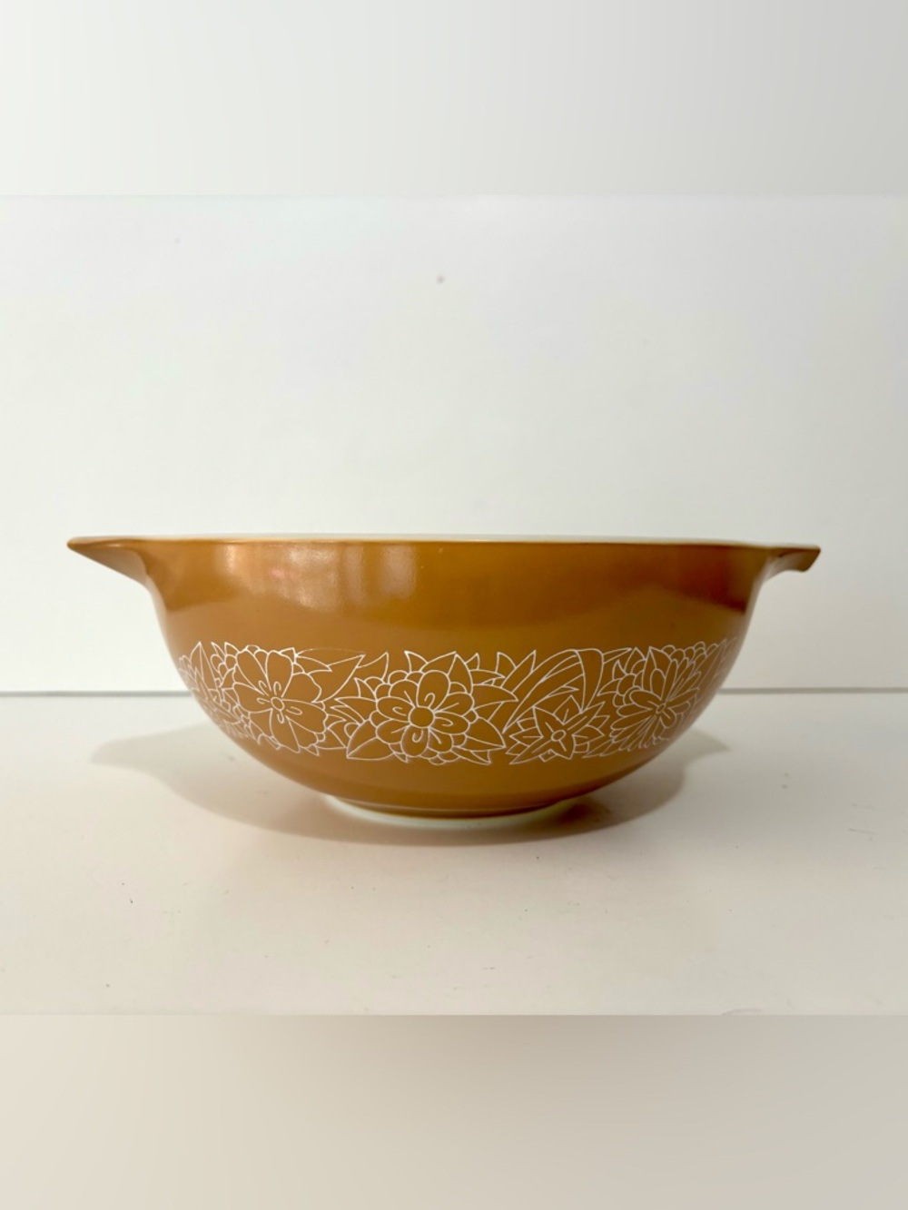 Vtg Pyrex Woodland Cinderella Mixing Bowl # 443 - 2 ½ QT. Nesting Mixing Bowl